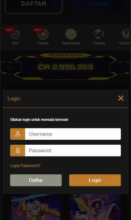 cara login Supersvip Link